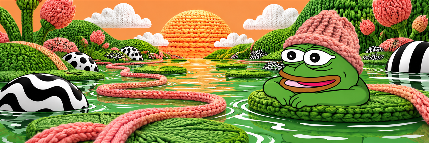 The knitted world of Feels wif good man